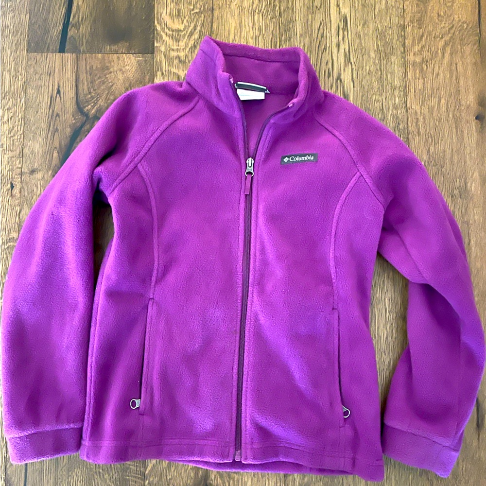 Columbia zip up sweater.